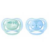 Пустышка для малышей 0-6 мес. Ultra Air Design Philips Avent 2шт (SCF342/20)
