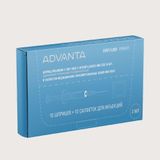 Набор Advanta: Шприц 3-х компонентный с надетой иглой 23G 0,63х32мм 2мл 10шт+Салфетки спиртовые 10шт
