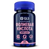 Фолиевая кислота GLS капсулы 600мкг 240мг 60шт