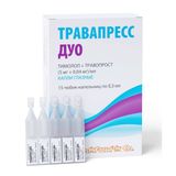Травапресс Дуо капли глазные (5мг+0,04мг)/мл 0,3мл 15шт Травапресс Дуо капли глазные (5мг+0,04мг)/мл 0,3мл 15шт