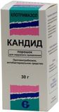 Кандид порошок для наруж. прим. 1% 30г