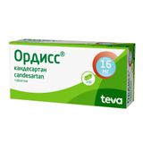 Ордисс таблетки 16мг 60шт Ордисс таблетки 16мг 60шт