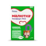 Смесь сухая молочная адаптированная для детей с 0 до 12 мес. Комфорт Pro Малютка 600г Смесь сухая молочная адаптированная для детей с 0 до 12 мес. Комфорт Pro Малютка 600г