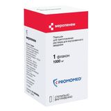 Меропенем порошок для приг. раствора для в/в введ. 1000мг