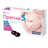 Прегна-5 капсулы 833мг 30шт Прегна-5 капсулы 833мг 30шт