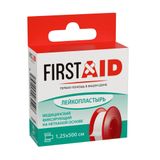 Пластырь фиксирующий на нетканой основе First Aid/Ферстэйд 1,25х500см Пластырь фиксирующий на нетканой основе First Aid/Ферстэйд 1,25х500см