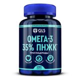 Омега-3 35% GLS капсулы 610мг 180шт Омега-3 35% GLS капсулы 610мг 180шт