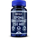 Хрома пиколинат 250 GLS капcулы 240мг 90шт Хрома пиколинат 250 GLS капcулы 240мг 90шт