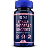 Альфа-липоевая кислота GLS капсулы 400мг 90шт Альфа-липоевая кислота GLS капсулы 400мг 90шт