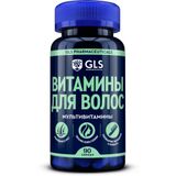 Витамины для волос GLS капсулы 370мг 90шт Витамины для волос GLS капсулы 370мг 90шт