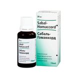 Сабаль-Гомаккорд капли для приема внутрь гомеопатические фл. 30мл Сабаль-Гомаккорд капли для приема внутрь гомеопатические фл. 30мл