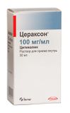 Цераксон раствор для внутр. прим. 100мг/мл 30мл Цераксон раствор для внутр. прим. 100мг/мл 30мл