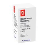 Паклитаксел-Промомед концентрат для приг. раствора для инфузий 6мг/мл 20мл Паклитаксел-Промомед концентрат для приг. раствора для инфузий 6мг/мл 20мл