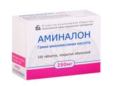 Аминалон таблетки п/о 250мг 100шт