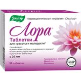 Лора для красоты и молодости таблетки 1,2г 36шт Лора для красоты и молодости таблетки 1,2г 36шт