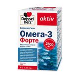 Омега-3 Форте Activ Doppelherz/Доппельгерц капсулы 1903мг 60шт Омега-3 Форте Activ Doppelherz/Доппельгерц капсулы 1903мг 60шт
