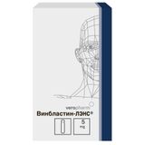 Винбластин-Лэнс лиофилизат для приг. раствора для в/в введ. 5мг