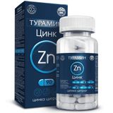 Цинк Турамин капсулы 0,25г 90шт Цинк Турамин капсулы 0,25г 90шт