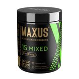 Презервативы из натурального латекса Mixed Maxus/Максус 15шт