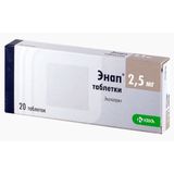 Энап таблетки 2,5мг 20шт