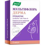 Мультифлора Дерма Эвалар капсулы 535,74мг 15шт Мультифлора Дерма Эвалар капсулы 535,74мг 15шт
