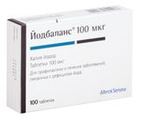 Йодбаланс таблетки 100мкг 100шт Йодбаланс таблетки 100мкг 100шт