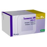 Телмиста АМ таблетки 5мг+80мг 84шт Телмиста АМ таблетки 5мг+80мг 84шт