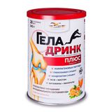 Геладринк Плюс апельсин порошок для приг. раствор для приема вн. 340г Геладринк Плюс апельсин порошок для приг. раствор для приема вн. 340г