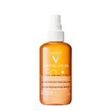 Vichy Capital Soleil Солнцезащитный двухфазный спрей для тела активатор загара, с термальной водой и бета-каротином, защита от солнца SPF 50, 200 мл
