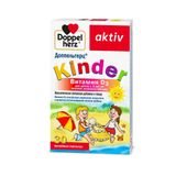 Витамин Д3 вкус зеленого яблока Kinder Doppelherz/Доппельгерц пастилки жевательные 1500мг 30шт Витамин Д3 вкус зеленого яблока Kinder Doppelherz/Доппельгерц пастилки жевательные 1500мг 30шт