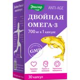 Омега-3 двойная Anti-Age Эвалар капсулы 700мг 30шт