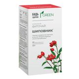 Фиточай шиповник Будь Здоров! Грин фильтр-пакеты 2г 20шт