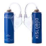 Баллончик медицинский индивидуальный с газовой смесью с маской Кислород K8L-M 8л