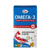 Омега-3 из дикого камчатского лосося для взрослых и детей с 3 лет Salmonica/Салмоника капсулы 1000мг 42шт Омега-3 из дикого камчатского лосося для взрослых и детей с 3 лет Salmonica/Салмоника капсулы 1000мг 42шт