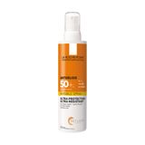 La Roche-Posay Anthelios Невидимый солнцезащитный спрей для кожи лица и тела, с термальной водой и витамином Е, защита от солнца SPF 50+ / PPD 34, 200 мл La Roche-Posay Anthelios Невидимый солнцезащитный спрей для кожи лица и тела, с термальной водой и витамином Е, защита от солнца SPF 50+ / PPD 34, 200 мл