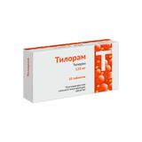 Тилорам таблетки п/о плен. 125мг 10шт Тилорам таблетки п/о плен. 125мг 10шт