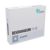 Венлафаксин таблетки 75мг 30шт