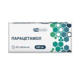 Парацетамол таблетки 500мг 20шт