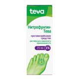Нитрофунгин-Тева раствор для наружного применения 1% 25мл