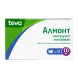 Алмонт таблетки п/о плен. 10мг 28шт Алмонт таблетки п/о плен. 10мг 28шт