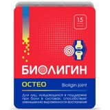 Остео Биолигин капсулы 0,45г 15шт Остео Биолигин капсулы 0,45г 15шт