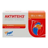 Актитенз таблетки 10мг+40мг 30шт