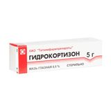 Гидрокортизон мазь глазная 0,5% 5г Гидрокортизон мазь глазная 0,5% 5г