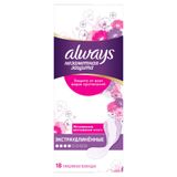 Прокладки ежедневные ароматизированные экстраудлиненные Незаметная защита Always/Олвейс 18шт