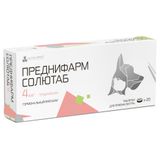 Преднифарм Солютаб таблетки для кошек и собак 4мг 20шт Преднифарм Солютаб таблетки для кошек и собак 4мг 20шт