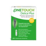 Ланцеты одноразовые Delica Plus OneTouch/УанТач 100шт