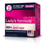 Анти-эйдж 40+ Lady's formula/Ледис формула капсулы 890мг 30шт