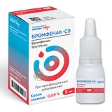 Бромфенак-СЗ капли глазные 0,09% 5мл