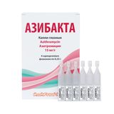 Азибакта капли глазные 15мг/г 6шт Азибакта капли глазные 15мг/г 6шт