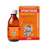 Бромгекомб экспекторант с мерным шприцем сироп 2мг+50мг+1мг/5мл 100мл